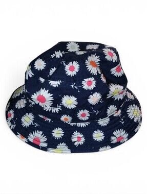 The North Face Navy Floral Daisy Bucket Hat